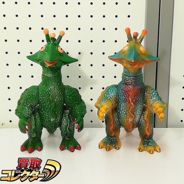 復刻版 マルサン 宇宙大怪獣ギララ ギララ ソフビ 2種