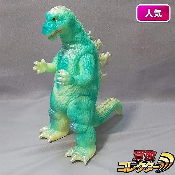 マーミット 怪獣天国 ゴジラ64 モスゴジ 蓄光 ソフビ / モスラ対ゴジラ