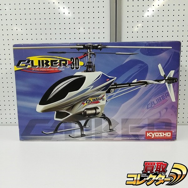 京商 エンジンRCヘリ キャリバー30 半完成品 OS 32SX-H 20C エンジン付き
