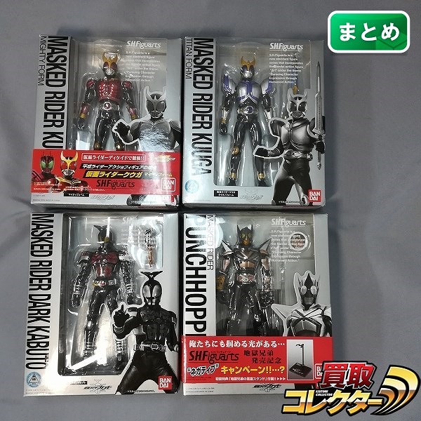 S.H.Figuarts 仮面ライダークウガ マイティフォーム 仮面ライダーパンチホッパー 仮面ライダーダークカブト 他