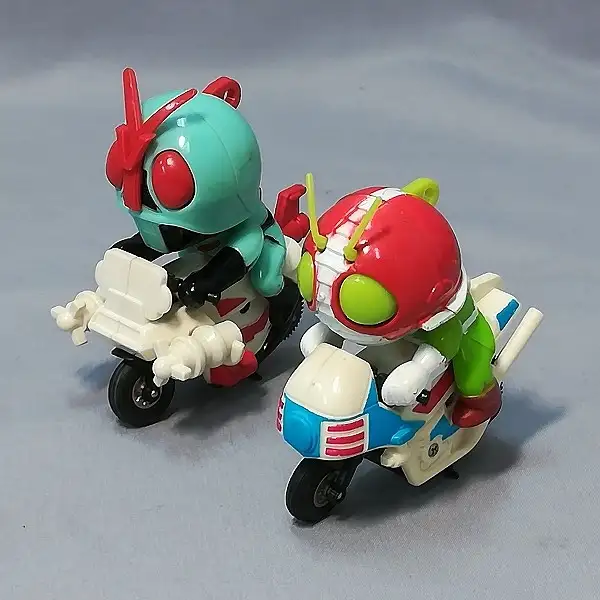 買取】仮面ライダー倶楽部 カッとびライダー 1号 2号 V3 エックス