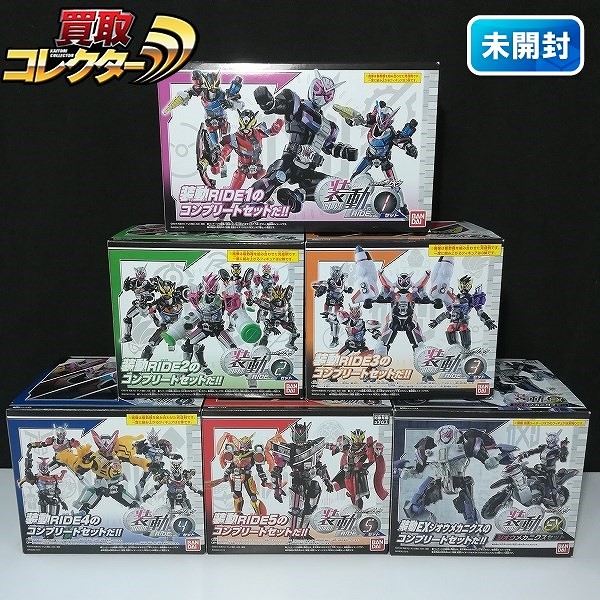 装動 仮面ライダージオウ RIDE セット 1～5 + 装動 仮面ライダージオウ EX ジオウメカニクスセット