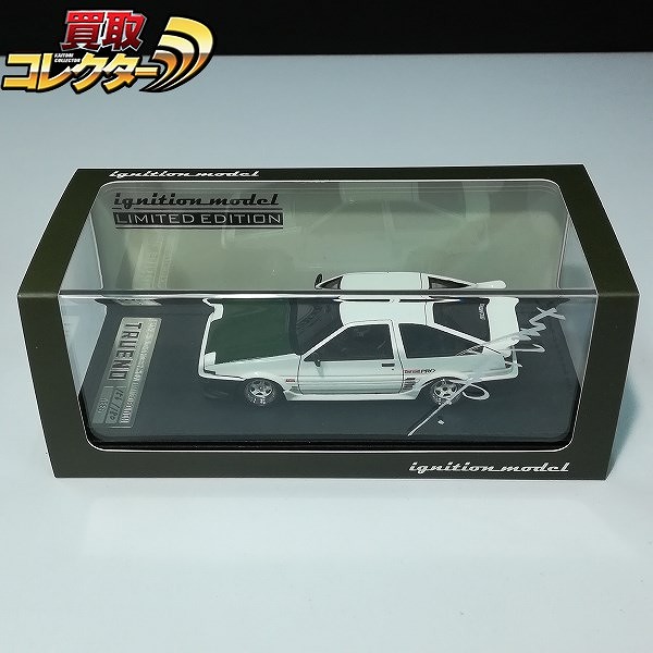 イグニッションモデル 1/43 トヨタ スプリンタートレノ AE86 3ドア Ver.ホワイト