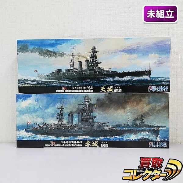 フジミ 1/700 特シリーズ 日本海軍巡洋戦艦 天城 赤城