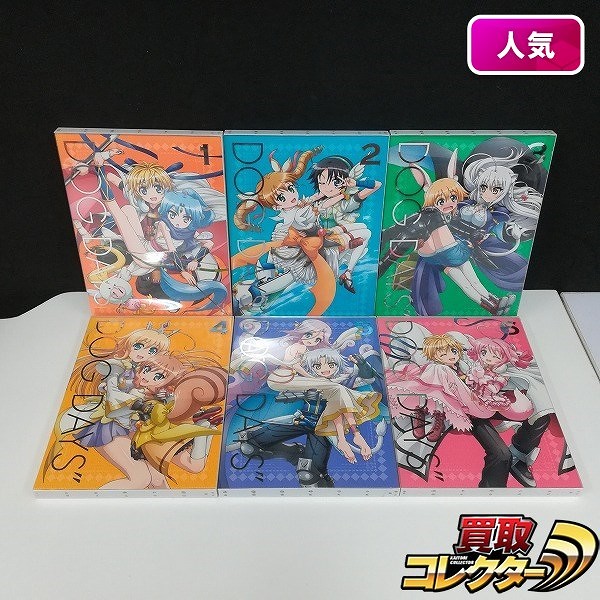 Blu-ray DOG DAYS'' ドッグデイズ 完全生産限定版 全6巻