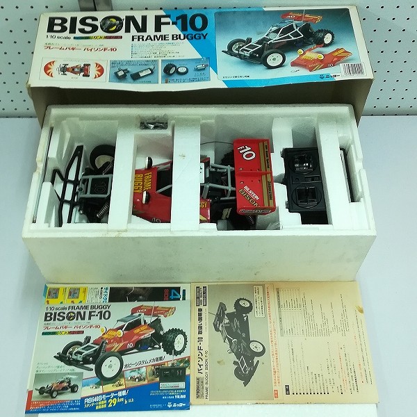 買取】ニッコー 1/10 電動RC フレームバギー バイソン F-10 他