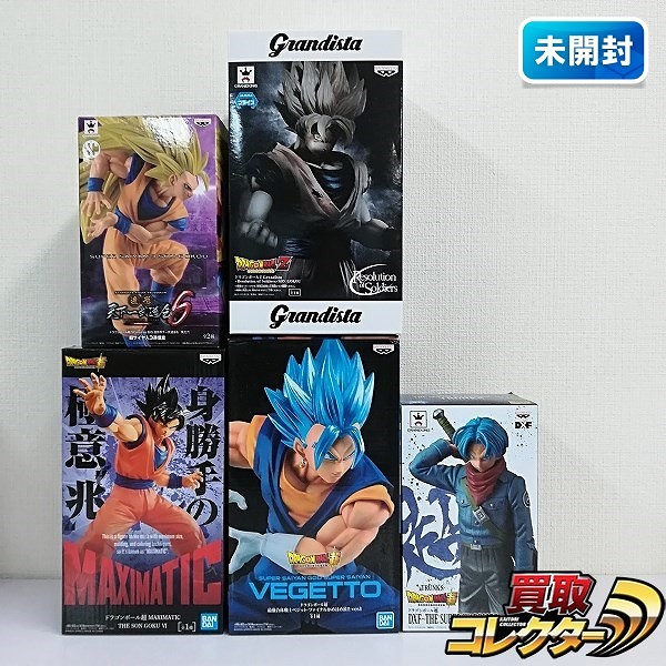 ドラゴンボール Scultures BIG 造形天下一武道会6 超サイヤ人3 孫悟空 最強合体戦士 ベジット ファイナルかめはめ波!! ver.1 他