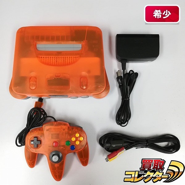 NINTENDO64 ダイエーホークス 優勝記念 限定カラー クリアオレンジ