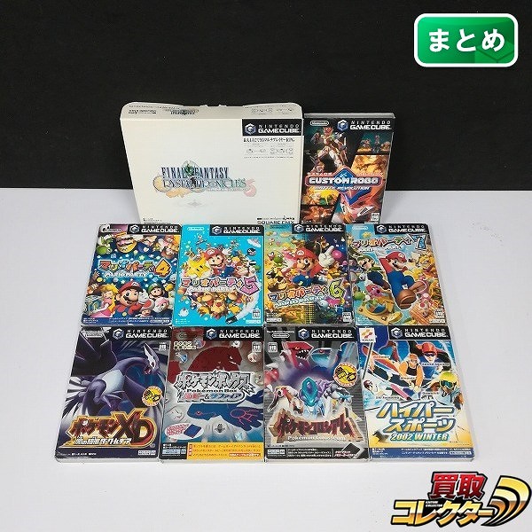 ゲームキューブ ソフト カスタムロボ バトルレボリューション ポケモンXD 闇の旋風 ダーク・ルギア 他