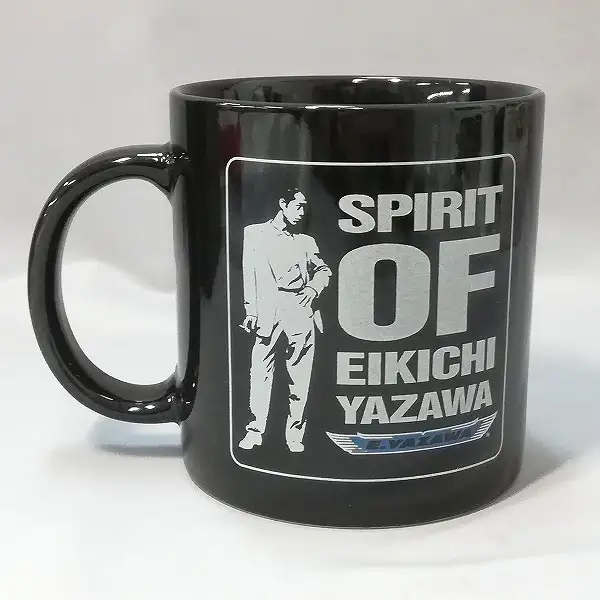 矢沢永吉 EIKICHI YAZAWA ステンレスマグカップ レア【入手困難】 買取】矢沢永吉 マグカップ SPIRIT OF EIKICHI YAZAWA 黒