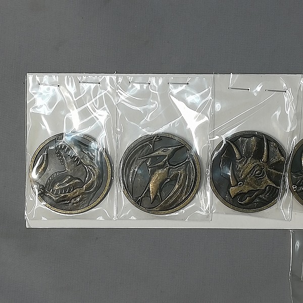 買取】てれびくん特製 恐竜戦隊ジュウレンジャー 守護獣メダル 6枚