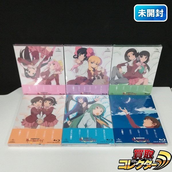 Blu-ray 神のみぞ知るセカイ 女神篇 初回限定版 全6巻