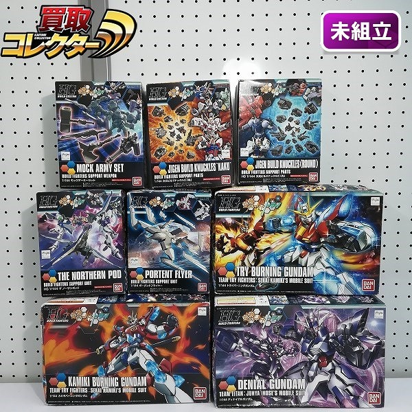 HG 1/144 カミキバーニングガンダム トライバーニングガンダム ディナイアルガンダム 他