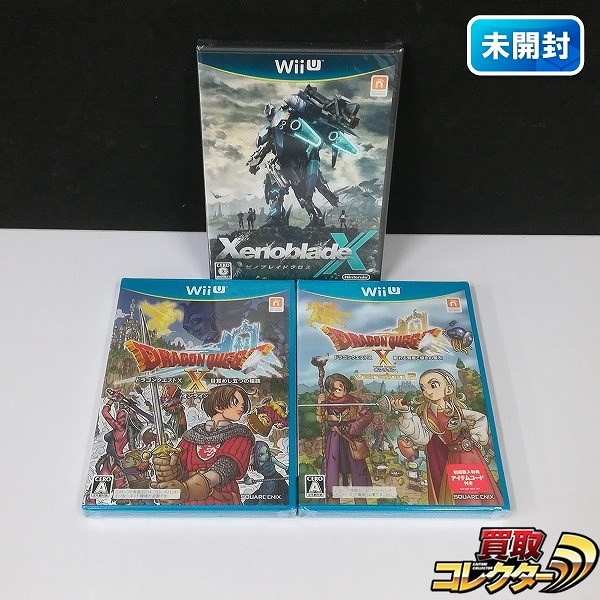 Wii U ソフト ゼノブレイドX ドラゴンクエストX 目覚めし五つの種族 眠れる勇者と導きの盟友