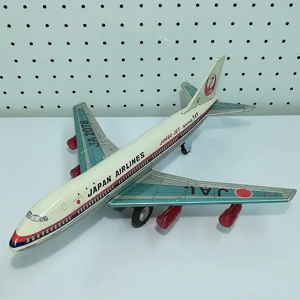買取】アサヒ玩具 ブリキJAL 日本航空 ジャンボジェット フリクション