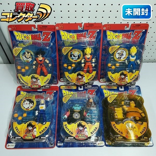 IRWIN TOY ドラゴンボールZ 孫悟空 ヤジロベー&カリン様 北の界王&バブルス 他