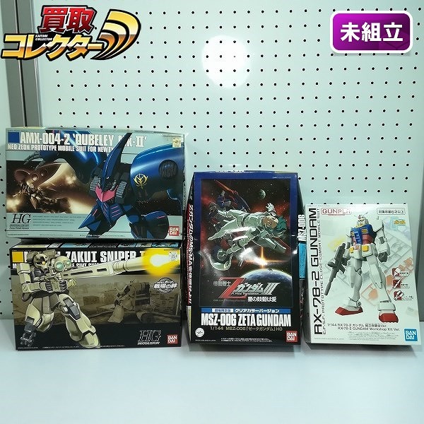 HG 1/144 ガンダム 組立体験会Ver. キュベレイMk-II エクストラフィニッシュVer. 他