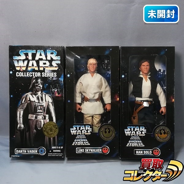 Kenner STAR WARS 12インチ ダース・ベイダー ハン・ソロ ルーク・スカイウォーカー