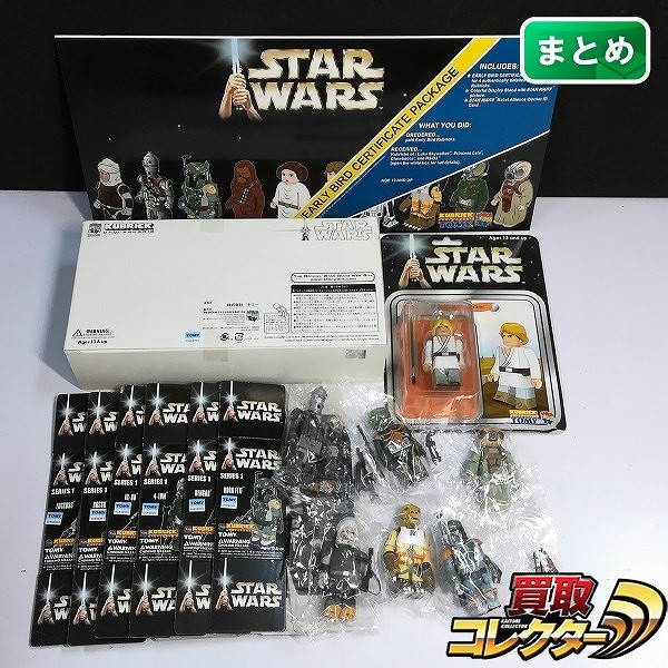 KUBRICK 100% STAR WARS シリーズ1 6種 STAR WARS EARLY BIRD CERTIFICATE PACKAGE 他