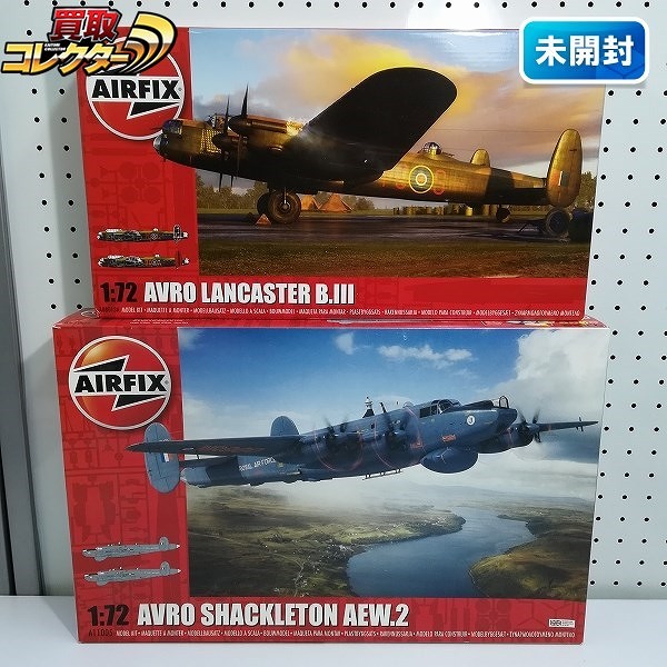 AIRFIX 1/72 アブロ シャクルトン AEW.2 + アブロ ランカスター B.Ⅲ