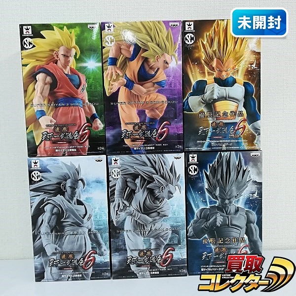 ドラゴンボール超 SCultures BIG 造形天下一武道会6 其之五 其之六 超サイヤ人3 孫悟空 SPECIAL 超サイヤ人 ベジータ