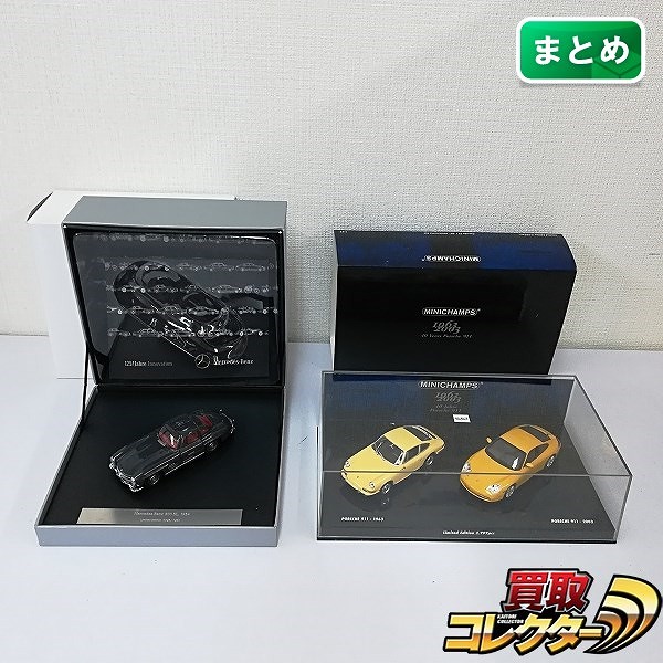 シュコー 1/43 メルセデスベンツ 300SL 1954 PMA ミニチャンプス 1/43 ポルシェ 911 40th Anniversary