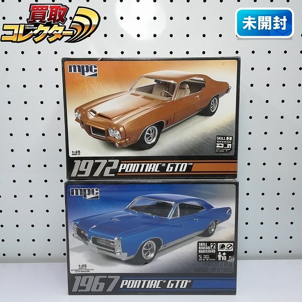 mpc 1/25 1967 ポンティアックGTO + 1972 ポンティアックGTO