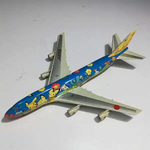 買取】全日空商事 1/400 ANA ポケモンジェット お花ジャンボ