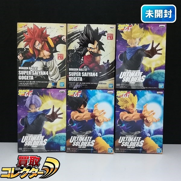 ドラゴンボールGT ULTIMATE SOLDIERS 孫悟空 超人技画 超サイヤ人4 ゴジータ 他