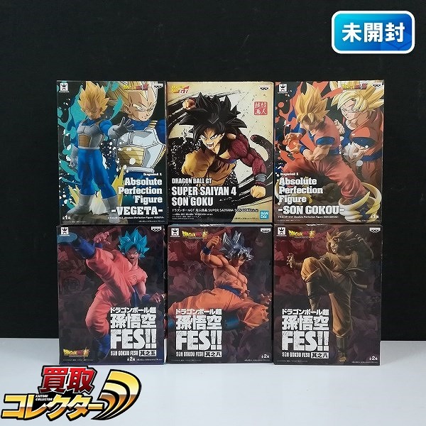 ドラゴンボール Absolute Perfection Figure 孫悟空 ベジータ 孫悟空FES!! 其之五 其之八