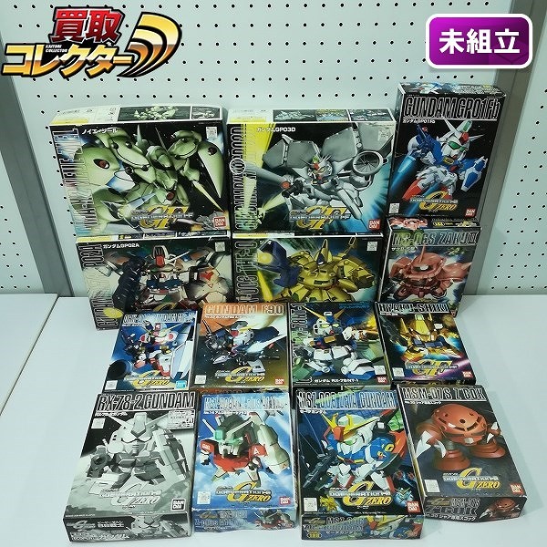 SDガンダム BB戦士 ガンダムGP03D ノイエ・ジール ジ・オ ガンダムMk-Ⅳ ゼータガンダム 百式 他