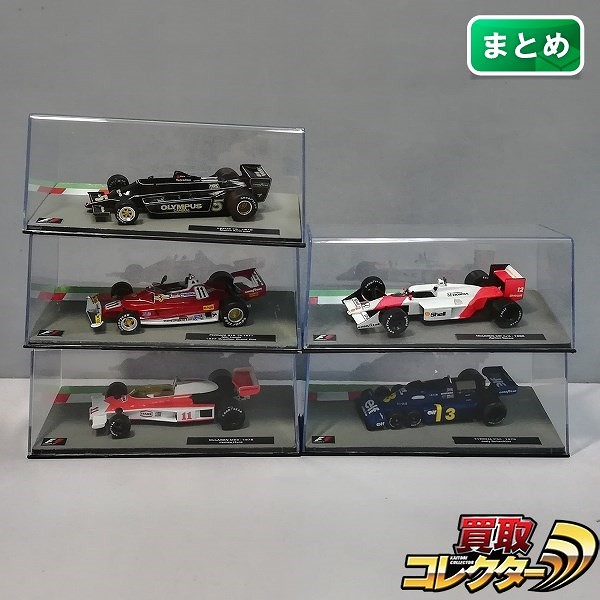 イクソ 1/43 ティレル P34 1976 ロータス79 1978 フェラーリ312 T2 1977 他