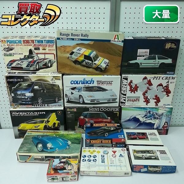 AMT ERTL 1/25 ナイトライダー レベル 1/24 ミニクーパー アオシマ 1/24 ランボルギーニ アヴェンタドール LP720-4 50 アニバサリオ 他