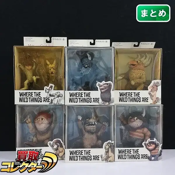 買取】マクファーレントイズ かいじゅうたちのいるところ 全6種