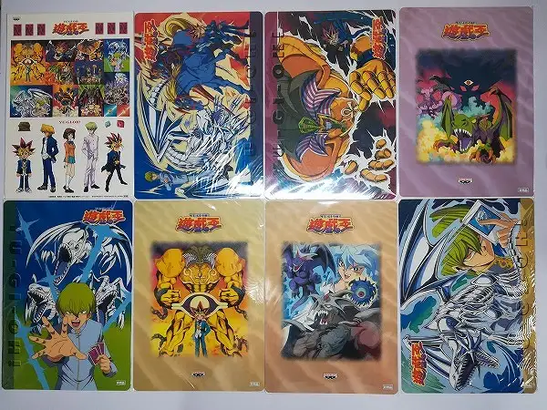 買取】東映 遊戯王 バンプレスト 非売品 ノート シール 下敷き 計16点