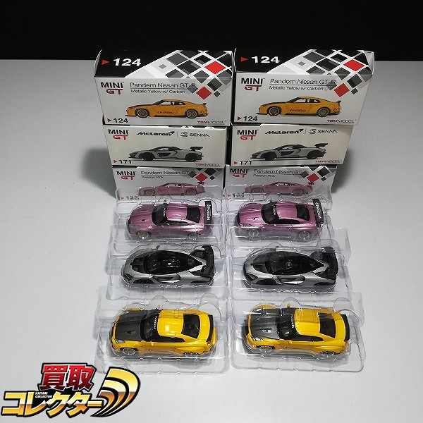 TSM MODEL MINIGT 1/64 マクラーレン セナ シルバー 右ハンドル 左ハンドル 他