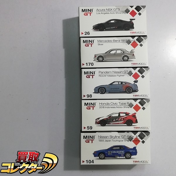 TSM MODEL MINIGT 1/64 日産 スカイライン GT-R Gr.A #12 1993 右ハンドル 他