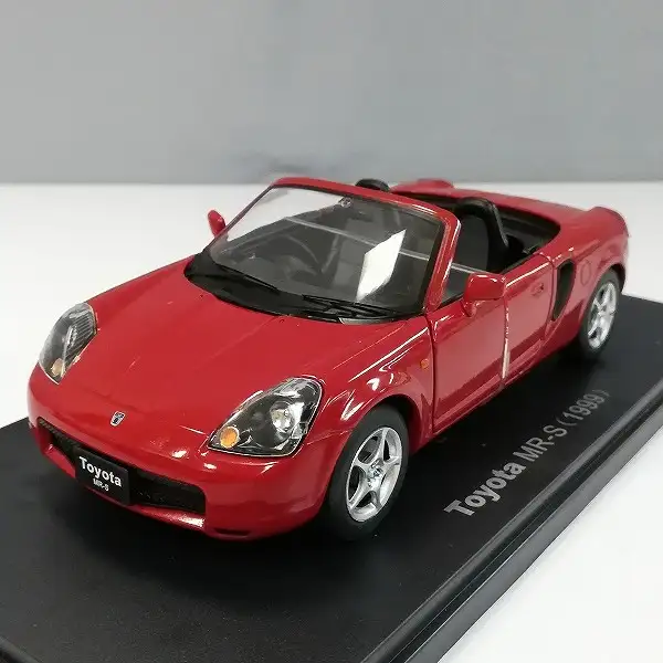 買取】アシェット 1/24 国産名車コレクション トヨタ MR-S 1999 +
