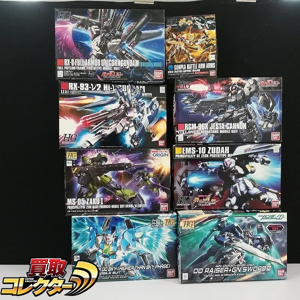 HG 1/144 Hi-νガンダム ジェスタ・キャノン ガンダムダブルオースカイ ハイヤーザンスカイフェイズ 他