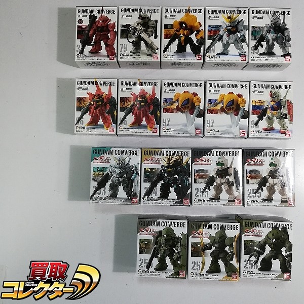 FW ガンダムコンバージ ユニコーンガンダム 最終決戦Ver. バンシィ・ノルン 最終決戦Ver. ギラ・ドーガ 袖付きVer. 他