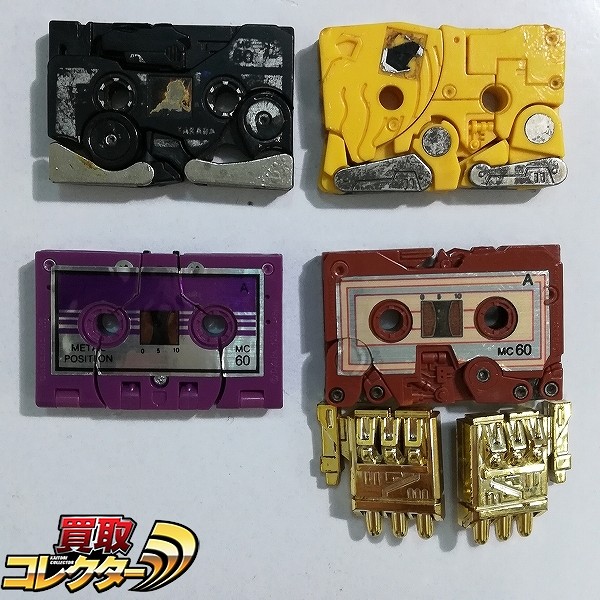 タカラ トランスフォーマー カセットロン スチールジョー ジャガー ラットバット アムホーン