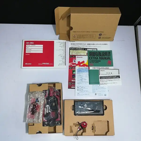 買取】docomo ドコモ エヴァ携帯 SH-06A NERV 特別仕様