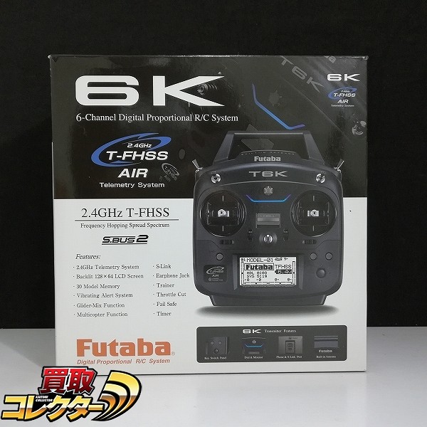 フタバ RC 6K-2.4GHz T-FHSS Air ROBOT仕様 TX-T6K + RX R3006SB 送受信機セット