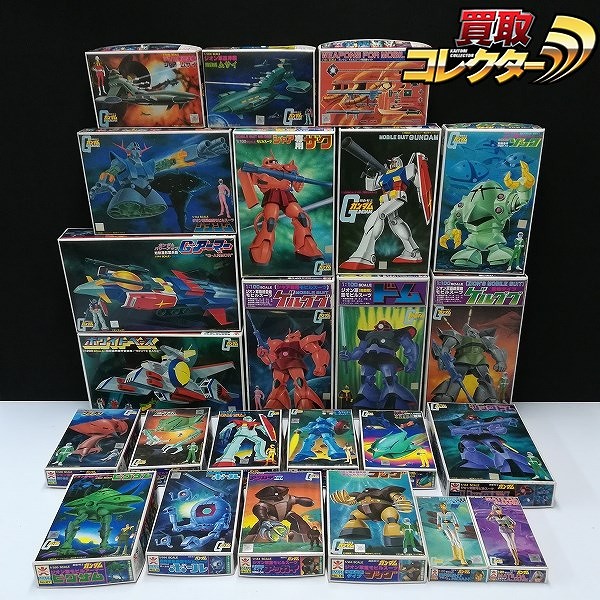 ガンプラ 旧キット 1/100 ガンダム シャア専用ザク ドム リック・ドム ゲルググ 他