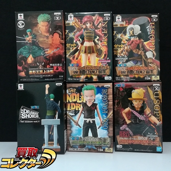 買取】ワンピース DRAMATIC SHOWCASE 1st season ゾロ ONE PIECE FILM RED DXF THE  GRANDLINE MEN ウソップ 他 | ワンピースフィギュア | 実績価格【買取コレクター】