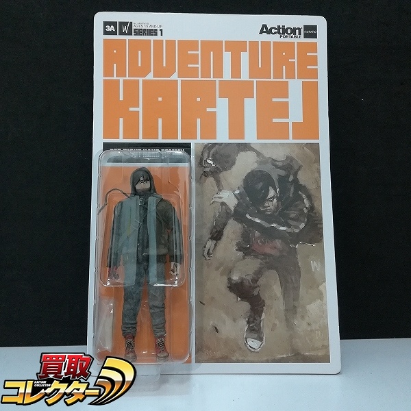 threeA 1/12 AP ADVENTURE KARTEL SERIES 1 RED RIGHT HAND TOMMY アクションフィギュア