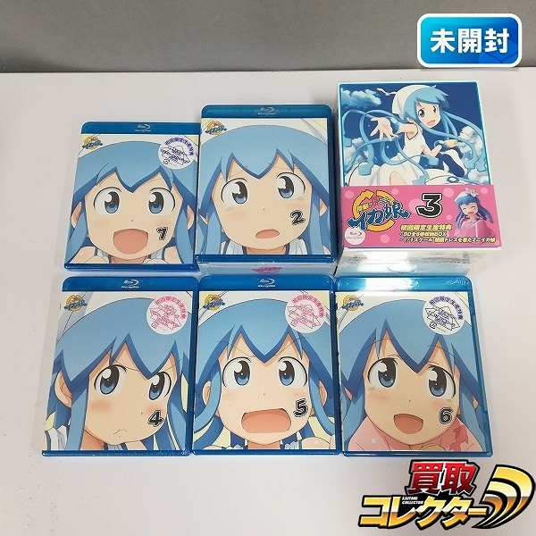 Blu-ray 侵略!?イカ娘 全6巻 初回限定生産版 収納BOX付