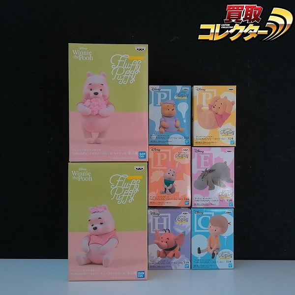 ディズニーキャラクターズ Fluffy Puffy くまのプーさん さくらすたいる 全2種 Cutte Fluffy Puffy くまのプーさん 全3種 vol.2 全3種