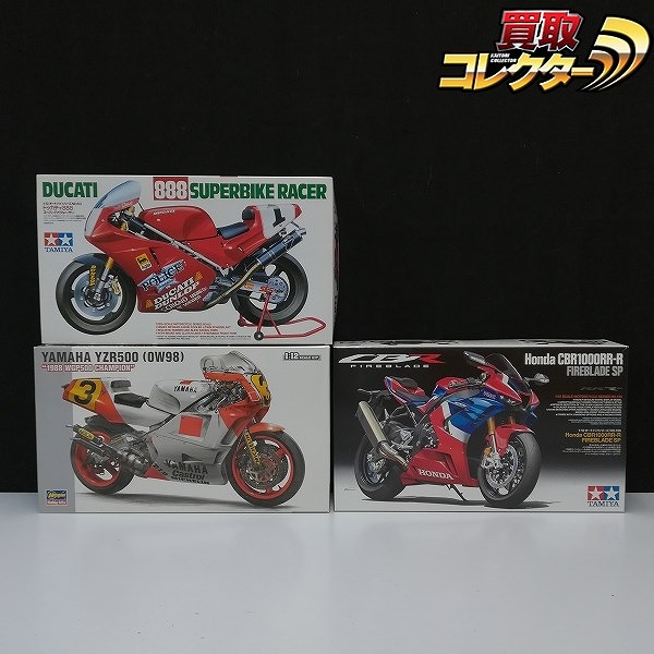 買取】タミヤ 1/12 ドゥカティ888 スーパーバイクレーサー ホンダ CBR1000RR-R FIREBLADE SP ハセガワ 1/12 ヤマハ  YZR500 0W98 1988 WGP500 チャンピオン | プラモデル カーモデル | 実績価格【買取コレクター】