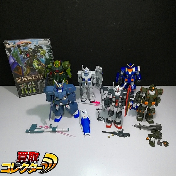 MG 1/100 フルアーマーガンダム ブルーカラーVer. ガンダムNT-1 Ver.2.0 RE/100 ザクII改 他